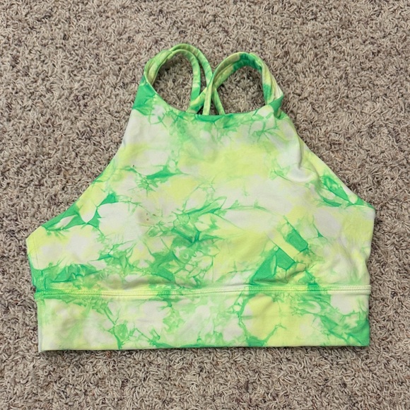 lululemon athletica Tops - lululemon athletica Green and Yellow Tank Top